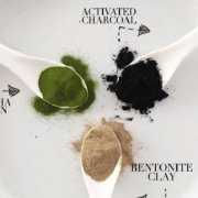 Effective binders for detoxing mold from the infected people A white plate showing three different binds to help eliminate mold