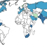 Candida Audis on the Rise CDC''s map of worldwide Candida auris cases